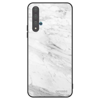 Szilikon tok erre a típusra Huawei Nova 5T - White marble