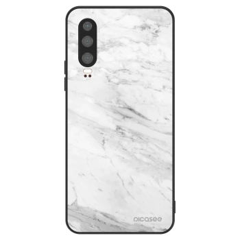 Szilikon tok erre a típusra Huawei P30 - White marble