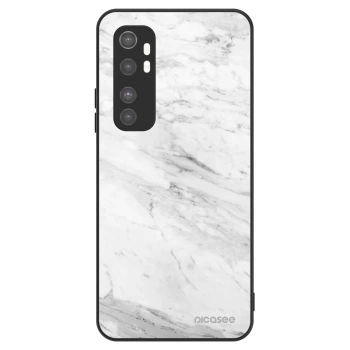 Szilikon tok erre a típusra Xiaomi Mi Note 10 Lite - White marble