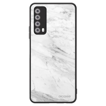 Szilikon tok erre a típusra Huawei P Smart 2021 - White marble