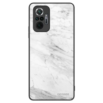 Picasee ULTIMATE CASE Xiaomi Redmi Note 10 Pro - készülékre - White marble