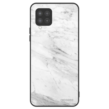 Szilikon tok erre a típusra Samsung Galaxy A42 A426B - White marble