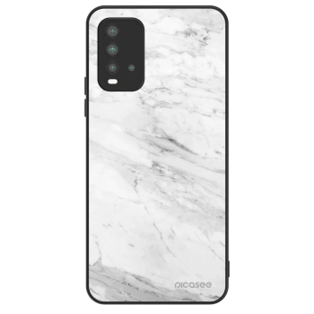 Szilikon tok erre a típusra Xiaomi Redmi 9T - White marble