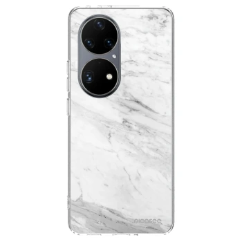 Tok az alábbi mobiltelefonokra Huawei P50 - White marble