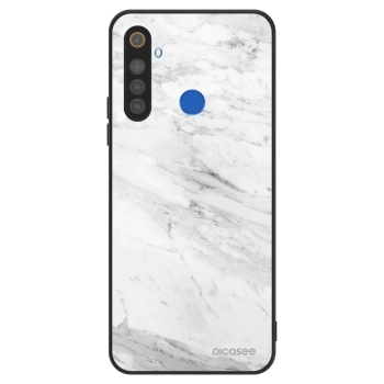 Szilikon tok erre a típusra Realme 5 - White marble