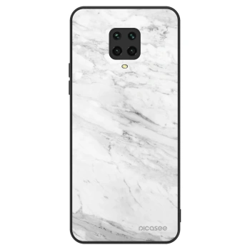 Szilikon tok erre a típusra Xiaomi Redmi Note 9S - White marble
