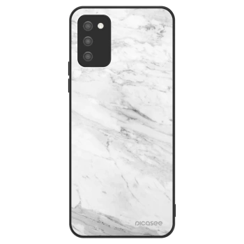 Szilikon tok erre a típusra Samsung Galaxy A02s A025G - White marble