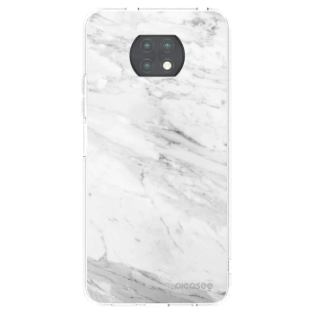 Picasee átlátszó szilikon tok az alábbi mobiltelefonokra Xiaomi Redmi Note 9T - White marble