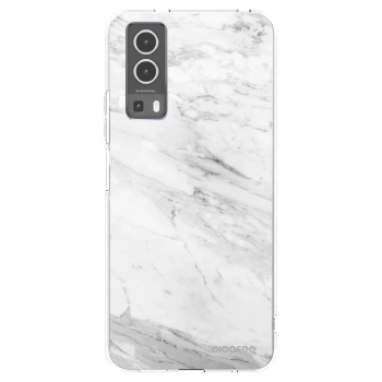 Picasee átlátszó szilikon tok az alábbi mobiltelefonokra Vivo Y72 5G - White marble