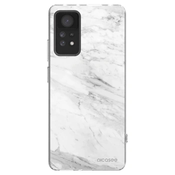 Picasee átlátszó szilikon tok az alábbi mobiltelefonokra Xiaomi Redmi Note 11 Pro - White marble