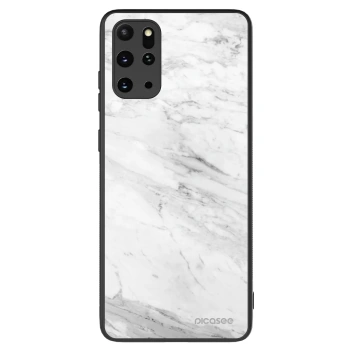 Szilikon tok erre a típusra Samsung Galaxy S20+ G985F - White marble