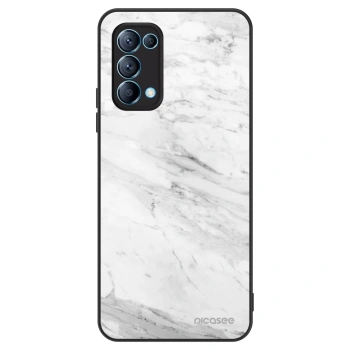 Szilikon tok erre a típusra OPPO Reno 5 5G - White marble