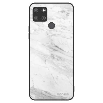 Szilikon tok erre a típusra Realme C21Y - White marble