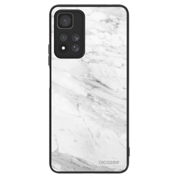 Szilikon tok erre a típusra Xiaomi Redmi Note 11 Pro+ 5G - White marble