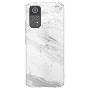 Picasee átlátszó szilikon tok az alábbi mobiltelefonokra Xiaomi Redmi Note 11S 5G - White marble