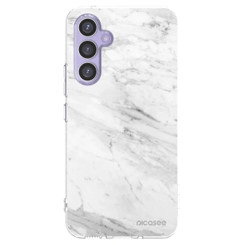 Picasee átlátszó szilikon tok az alábbi mobiltelefonokra Samsung Galaxy A54 5G A546B - White marble