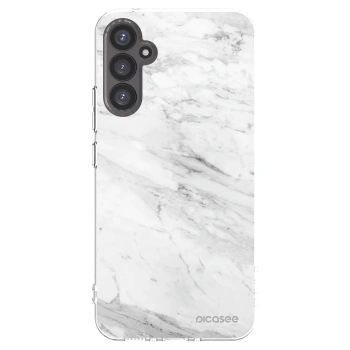 Picasee átlátszó szilikon tok az alábbi mobiltelefonokra Samsung Galaxy A34 5G A346B - White marble