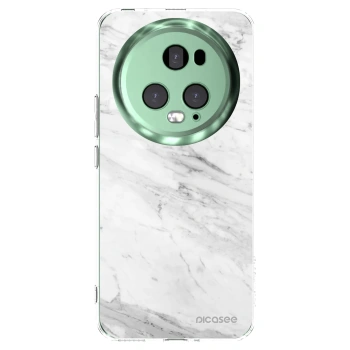 Picasee átlátszó szilikon tok az alábbi mobiltelefonokra Honor Magic5 Pro - White marble