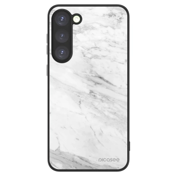 Picasee ULTIMATE CASE PowerShare Samsung Galaxy S23+ 5G - készülékre - White marble