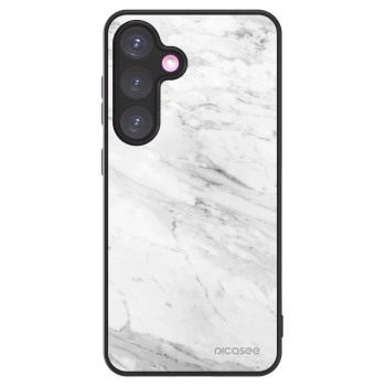 Picasee ULTIMATE CASE PowerShare Samsung Galaxy S24+ S926B 5G - készülékre - White marble