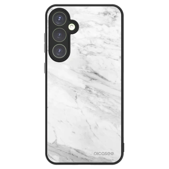 Picasee ULTIMATE CASE PowerShare Samsung Galaxy S23 FE S711B - készülékre - White marble