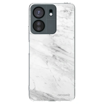 Picasee átlátszó szilikon tok az alábbi mobiltelefonokra Xiaomi Redmi 13C 4G - White marble