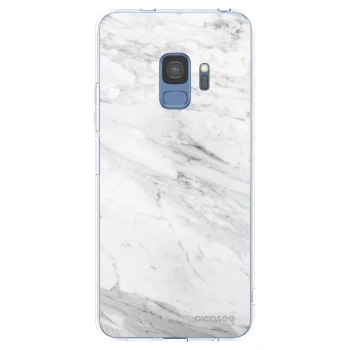 Tok az alábbi mobiltelefonokra Samsung Galaxy S9 G960F - White marble