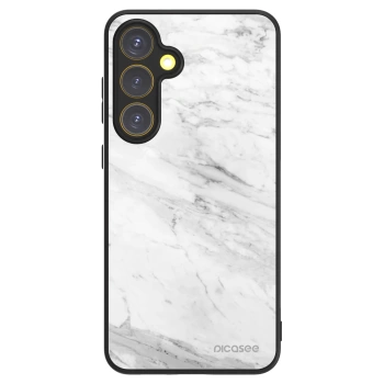 Picasee ULTIMATE CASE PowerShare Samsung Galaxy S24 FE S721B - készülékre - White marble