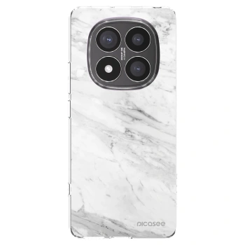 Picasee átlátszó szilikon tok az alábbi mobiltelefonokra Xiaomi Redmi Note 14 Pro+ 5G - White marble