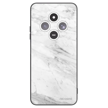 Picasee fekete szilikon tok az alábbi mobiltelefonokra Xiaomi Redmi 14C - White marble