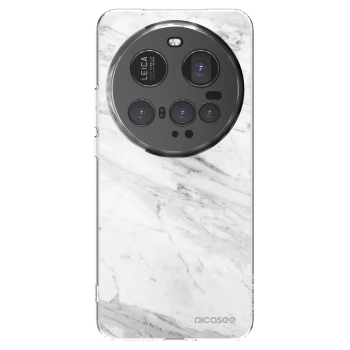Picasee átlátszó szilikon tok az alábbi mobiltelefonokra Xiaomi 15 Ultra - White marble