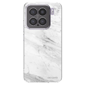 Picasee átlátszó szilikon tok az alábbi mobiltelefonokra Xiaomi 15 - White marble
