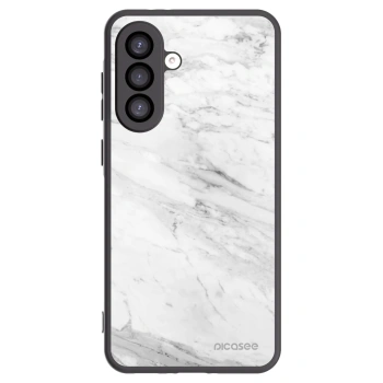 Picasee fekete szilikon tok az alábbi mobiltelefonokra Samsung Galaxy A26 5G A266B - White marble