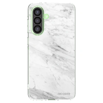 Picasee átlátszó szilikon tok az alábbi mobiltelefonokra Samsung Galaxy A26 5G A266B - White marble