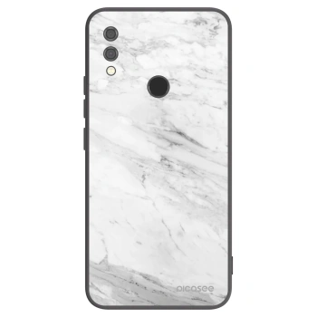 Picasee fekete szilikon tok az alábbi mobiltelefonokra Xiaomi Redmi Note 7 - White marble