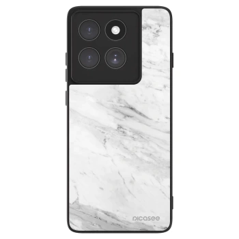 Szilikon tok erre a típusra Motorola Edge 60 Fusion - White marble