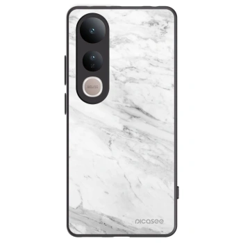Picasee fekete szilikon tok az alábbi mobiltelefonokra Vivo V50 Lite 5G - White marble