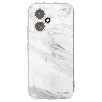 Picasee átlátszó szilikon tok az alábbi mobiltelefonokra Honor 400 5G - White marble