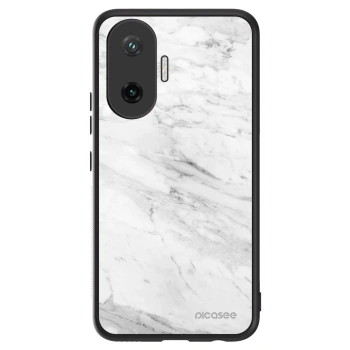 Szilikon tok erre a típusra Xiaomi Poco F7 5G - White marble