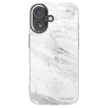 Picasee átlátszó szilikon tok az alábbi mobiltelefonokra Apple iPhone 17 - White marble