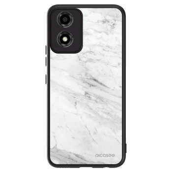 Szilikon tok erre a típusra Motorola Moto E14 - White marble