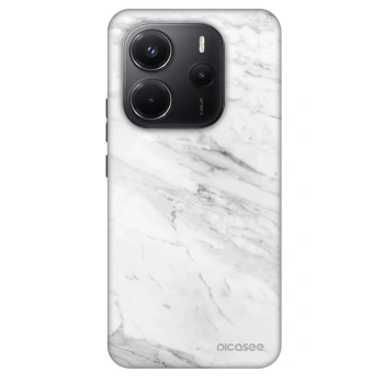 Szilikon tok erre a típusra Xiaomi Redmi Note 14 5G - White marble