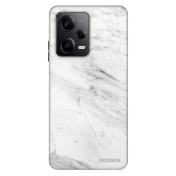 Szilikon tok erre a típusra Xiaomi Redmi Note 12 Pro+ 5G - White marble