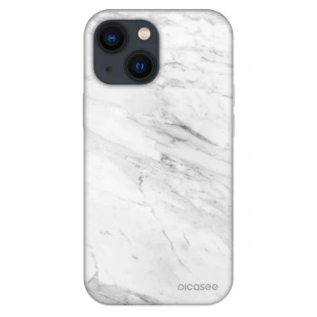 Szilikon tok erre a típusra Apple iPhone 13 mini - White marble