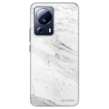 Szilikon tok erre a típusra Xiaomi 13 Lite - White marble
