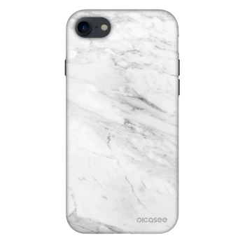 Szilikon tok erre a típusra Apple iPhone SE 2020 - White marble