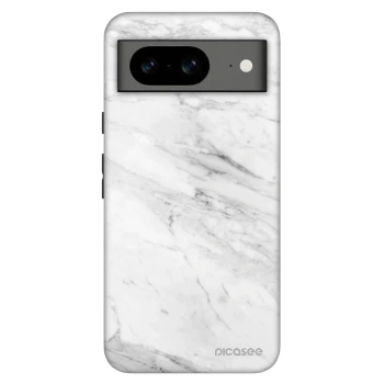 Szilikon tok erre a típusra Google Pixel 8 Pro - White marble