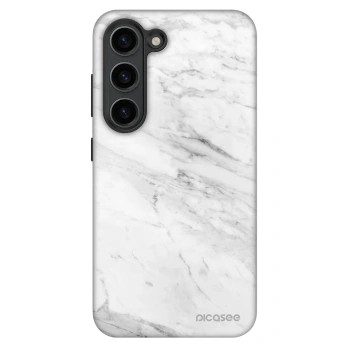 Picasee Fashion Case Samsung Galaxy S23+ 5G - White marble
