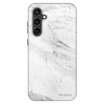Szilikon tok erre a típusra Samsung Galaxy S23 FE S711B - White marble