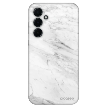 Szilikon tok erre a típusra Samsung Galaxy A55 5G A556B - White marble
